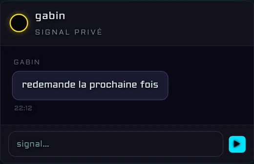 Private signal: the nine euros